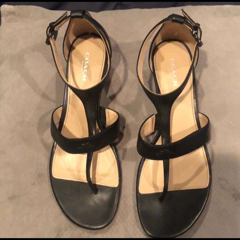 Coach sandals size 9,5